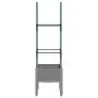 Jardinera con enrejado PP gris claro 40x40x142,5 cm de , Maceteros y jardineras - Ref: Foro24-367947, Precio: 31,76 €, Descue...