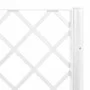 Jardinera con enrejado PP blanco 160x120x142 cm de , Maceteros y jardineras - Ref: Foro24-367939, Precio: 145,58 €, Descuento: %