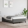 Estructura de cama tela gris oscuro 120x190 cm de , Camas y somieres - Ref: Foro24-379509, Precio: 95,31 €, Descuento: %