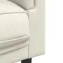 Sofá con cojines 3 plazas terciopelo crema de , Sofás - Ref: Foro24-372649, Precio: 273,67 €, Descuento: %