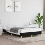 Estructura de cama tela negro 120x190 cm de , Camas y somieres - Ref: Foro24-379491, Precio: 114,30 €, Descuento: %