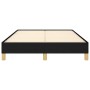 Estructura de cama tela negro 120x190 cm de , Camas y somieres - Ref: Foro24-379491, Precio: 114,30 €, Descuento: %