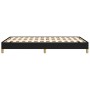 Estructura de cama tela negro 120x190 cm de , Camas y somieres - Ref: Foro24-379491, Precio: 114,30 €, Descuento: %