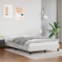 Estructura cama con cabecero cuero sintético blanco 120x190 cm de , Camas y somieres - Ref: Foro24-379542, Precio: 127,62 €, ...
