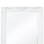 Espejo de pared estilo barroco blanco 100x50 cm en Espejos | Comprar online en Foru.es