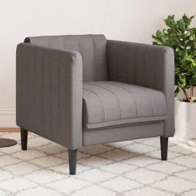 Sillón de tela gris taupe de , Sofás - Ref: Foro24-372600, Precio: 150,74 €, Descuento: %