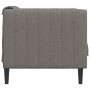 Sillón de tela gris taupe de , Sofás - Ref: Foro24-372600, Precio: 152,99 €, Descuento: %