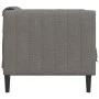 Taupe gray fabric armchair by , Sofas - Ref: Foro24-372600, Price: 150,74 €, Discount: %