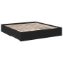 Estructura cama con cajones madera ingeniería negra 200x200 cm de , Camas y somieres - Ref: Foro24-3280357, Precio: 233,03 €,...