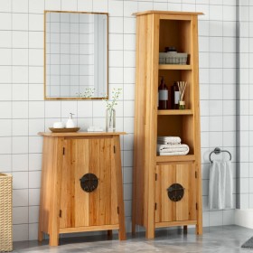 Conjunto de muebles de baño 2 piezas madera maciza de pino de , Muebles de baño - Ref: Foro24-3223461, Precio: 568,82 €, Desc...