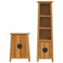 Conjunto de muebles de baño 2 piezas madera maciza de pino de , Muebles de baño - Ref: Foro24-3223461, Precio: 568,82 €, Desc...