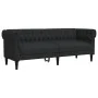 Juego de sofás 3 piezas tela negro de , Sofás - Ref: Foro24-3209193, Precio: 878,71 €, Descuento: %