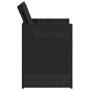 Sillas de jardín con cojines 4 unidades ratán sintético negro de , Sillas de jardín - Ref: Foro24-4007436, Precio: 198,60 €, ...