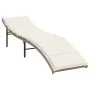 Tumbonas con mesita 2 unidades ratán sintético beige de , Tumbonas - Ref: Foro24-368254, Precio: 234,72 €, Descuento: %