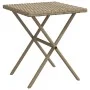 Tumbonas con mesita 2 unidades ratán sintético beige de , Tumbonas - Ref: Foro24-368254, Precio: 234,72 €, Descuento: %