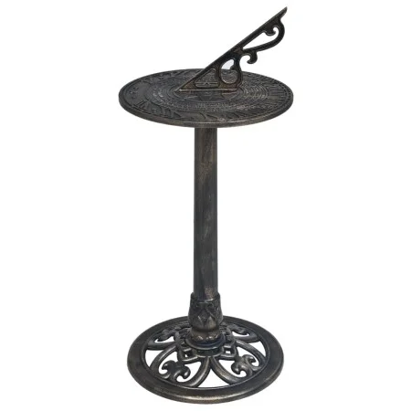Bronze plastic sundial 35.5x82 cm by vidaXL, sundials - Ref: Foro24-48225, Price: 35,02 €, Discount: %