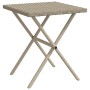 Tumbonas con mesita 2 unidades ratán sintético gris claro de , Tumbonas - Ref: Foro24-368256, Precio: 158,04 €, Descuento: %
