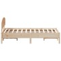 Estructura de cama con cabecero madera maciza pino 140x190 cm de , Camas y somieres - Ref: Foro24-3207225, Precio: 156,13 €, ...