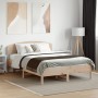 Estructura de cama con cabecero madera maciza pino 120x190 cm de , Camas y somieres - Ref: Foro24-3207233, Precio: 150,58 €, ...