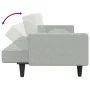 Sofa set with cushions 2 pieces light gray velvet by , Sofas - Ref: Foro24-3216268, Price: 318,40 €, Discount: %