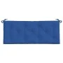 Cojines de banco de jardín 2 uds tela Oxford azul 120x50x7 cm de , Cojines para sillas y sofás - Ref: Foro24-361688, Precio: ...