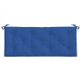 Cojines de banco de jardín 2 uds tela Oxford azul 120x50x7 cm de , Cojines para sillas y sofás - Ref: Foro24-361688, Precio: ...