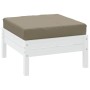 Cojín para sofá de palets tela Oxford gris taupé 60x60x8 cm de , Cojines para sillas y sofás - Ref: Foro24-361800, Precio: 36...