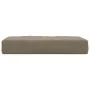 Cojín para sofá de palets tela Oxford gris taupé 60x60x8 cm de , Cojines para sillas y sofás - Ref: Foro24-361800, Precio: 34...