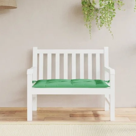 Cojín de banco de jardín tela Oxford verde 110x50x7 cm de , Cojines para sillas y sofás - Ref: Foro24-361816, Precio: 25,87 €...