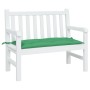 Cojín de banco de jardín tela Oxford verde 110x50x7 cm de , Cojines para sillas y sofás - Ref: Foro24-361816, Precio: 26,39 €...