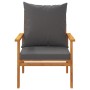 Juego de muebles jardín 5 pzas con cojines madera maciza acacia de , Conjuntos de jardín - Ref: Foro24-3211805, Precio: 420,0...