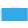 Cubierta de piscina PE azul 600x300 cm de vidaXL, Cubiertas para piscina - Ref: Foro24-92149, Precio: 61,76 €, Descuento: %