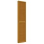 Biombo separador de 5 paneles madera maciza paulownia marrón de , Divisores de ambientes - Ref: Foro24-358822, Precio: 114,48...