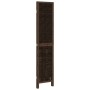 Biombo separador de 3 paneles madera paulownia marrón oscuro de , Divisores de ambientes - Ref: Foro24-358654, Precio: 84,83 ...