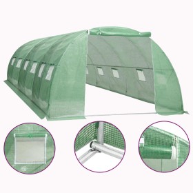 Invernadero 24 m² 6x4x2 m de vidaXL, Invernaderos - Ref: Foro24-48161, Precio: 428,24 €, Descuento: %