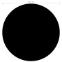 Cubierta de piscina PE negra 250 cm de vidaXL, Cubiertas para piscina - Ref: Foro24-92153, Precio: 27,53 €, Descuento: %
