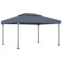 Cenador gris antracita aluminio 400x300 cm de vidaXL, Carpas y cenadores - Ref: Foro24-48063, Precio: 387,25 €, Descuento: %