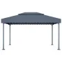 Cenador gris antracita aluminio 400x300 cm de vidaXL, Carpas y cenadores - Ref: Foro24-48063, Precio: 387,25 €, Descuento: %