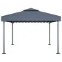 Cenador gris antracita aluminio 400x300 cm de vidaXL, Carpas y cenadores - Ref: Foro24-48063, Precio: 387,25 €, Descuento: %
