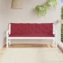 Cojines de banco de jardín 2 uds rojo tinto 180x50x7 cm de , Cojines para sillas y sofás - Ref: Foro24-361725, Precio: 57,95 ...