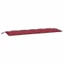 Cojines de banco de jardín 2 uds rojo tinto 180x50x7 cm de , Cojines para sillas y sofás - Ref: Foro24-361725, Precio: 57,95 ...