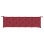 Cojines de banco de jardín 2 uds rojo tinto 180x50x7 cm de , Cojines para sillas y sofás - Ref: Foro24-361725, Precio: 58,42 ...