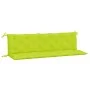 Cojines de banco de jardín 2 uds verde brillante 180x50x7 cm de , Cojines para sillas y sofás - Ref: Foro24-361727, Precio: 5...