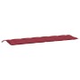 Cojines de banco de jardín 2 uds rojo tinto 200x50x7 cm de , Cojines para sillas y sofás - Ref: Foro24-361744, Precio: 60,23 ...