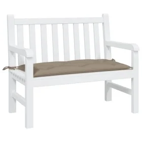 Cojín de banco de jardín tela Oxford gris taupé 100x50x7 cm de , Cojines para sillas y sofás - Ref: Foro24-361572, Precio: 21...