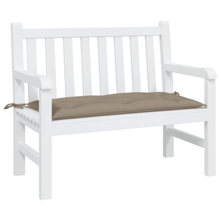 Cojín de banco de jardín tela Oxford gris taupé 100x50x7 cm de , Cojines para sillas y sofás - Ref: Foro24-361572, Precio: 22...
