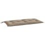 Cojín de banco de jardín tela Oxford gris taupé 100x50x7 cm de , Cojines para sillas y sofás - Ref: Foro24-361572, Precio: 22...