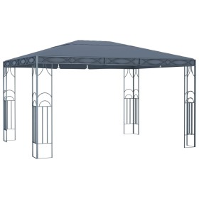 Cenador gris antracita 400x300 cm de vidaXL, Carpas y cenadores - Ref: Foro24-48049, Precio: 278,31 €, Descuento: %