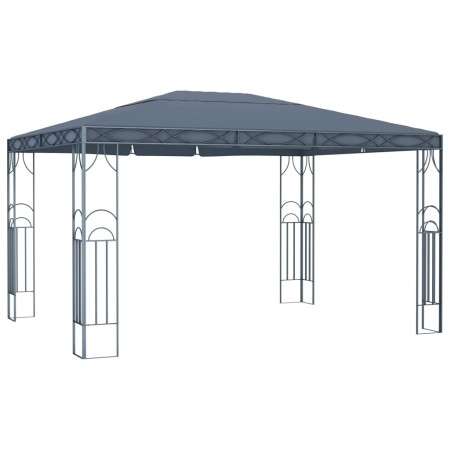 Cenador gris antracita 400x300 cm de vidaXL, Carpas y cenadores - Ref: Foro24-48049, Precio: 278,31 €, Descuento: %