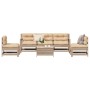 Juego de muebles de jardín 6 pzas y cojines madera maciza pino de , Conjuntos de jardín - Ref: Foro24-3250732, Precio: 463,65...